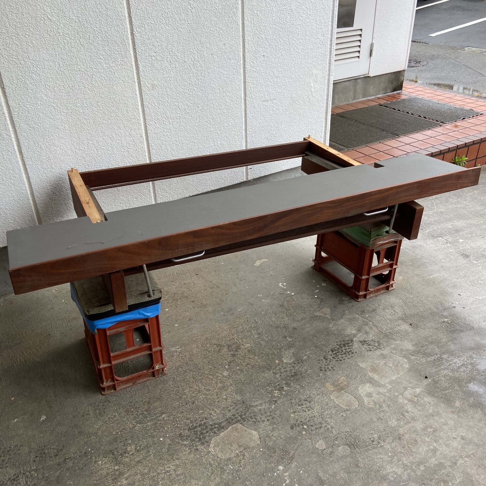 Hans J.Wegner(ウェグナー) GE77 ダブルデイベッド　脚　分解