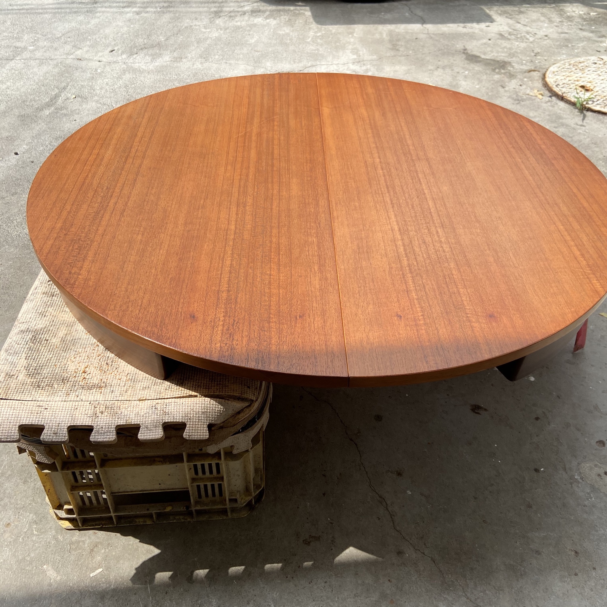 Hans Olsen（オルセン）ダイニングエクステンションテーブル　剥離