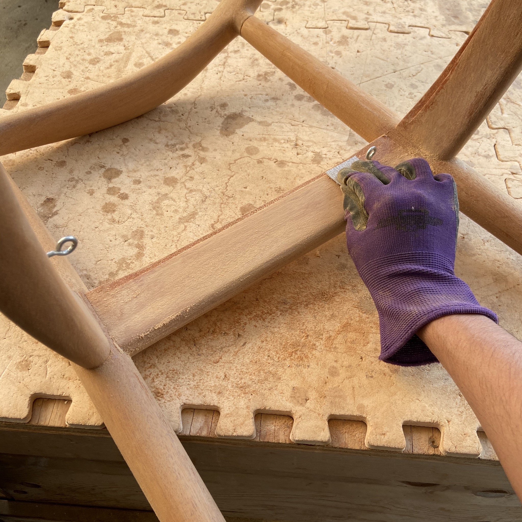 Hans J. Wegner（ウェグナー）　JH503 サンディング