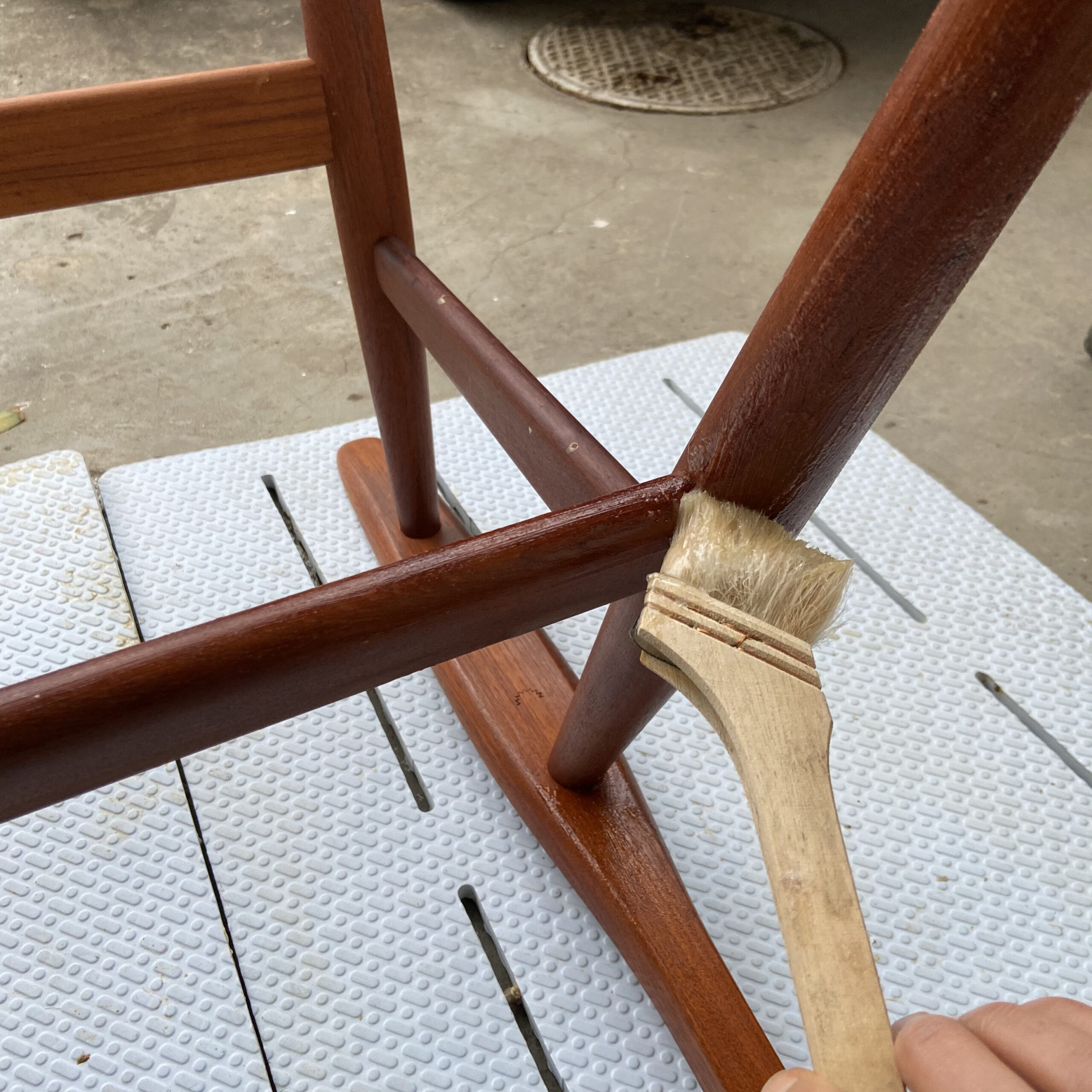 Hans J. Wegner（ウェグナー）　GE270 剥離